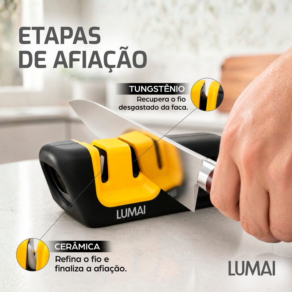 Afiador com Abridor Solingen