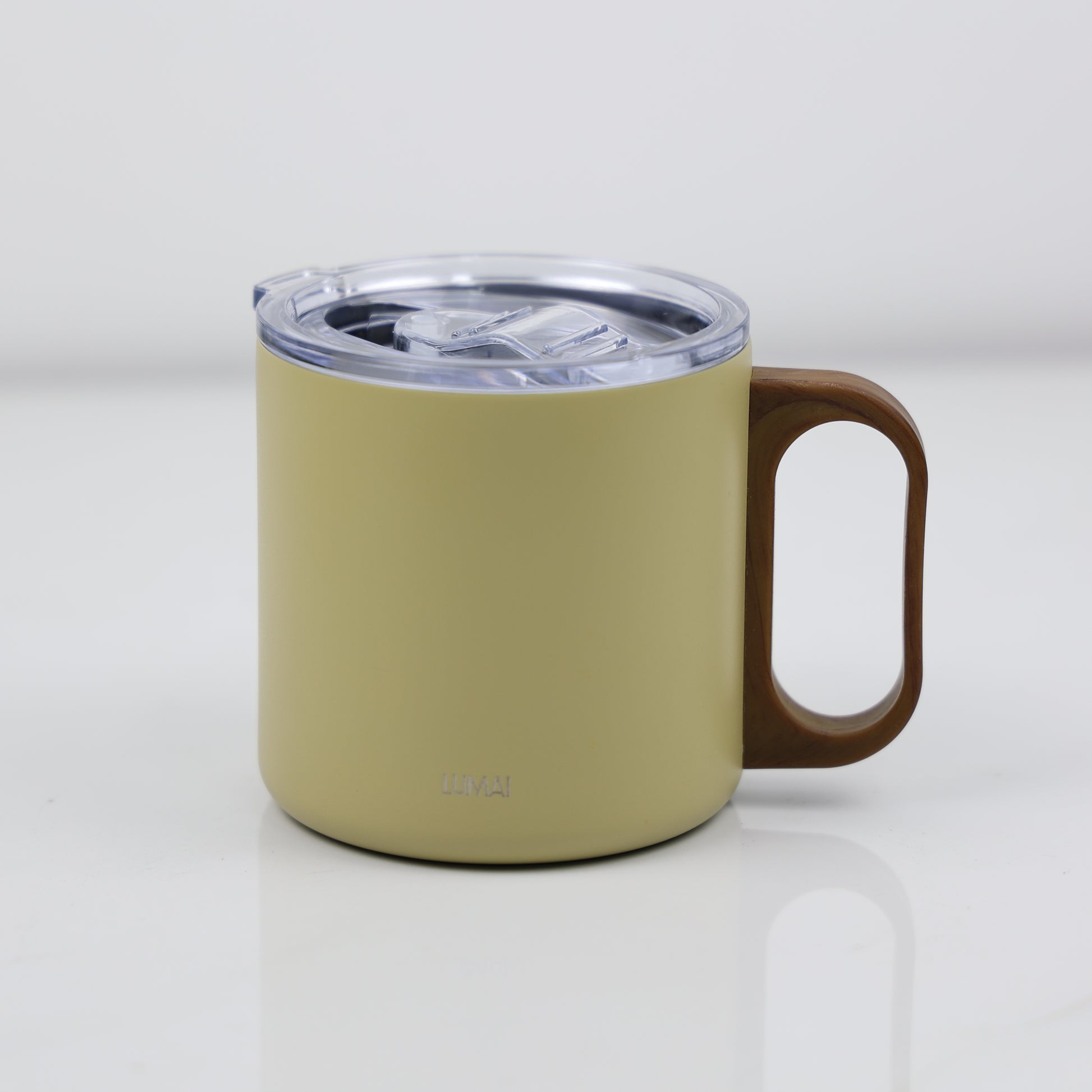 Caneca Térmica Caraíva Amarelo Claro