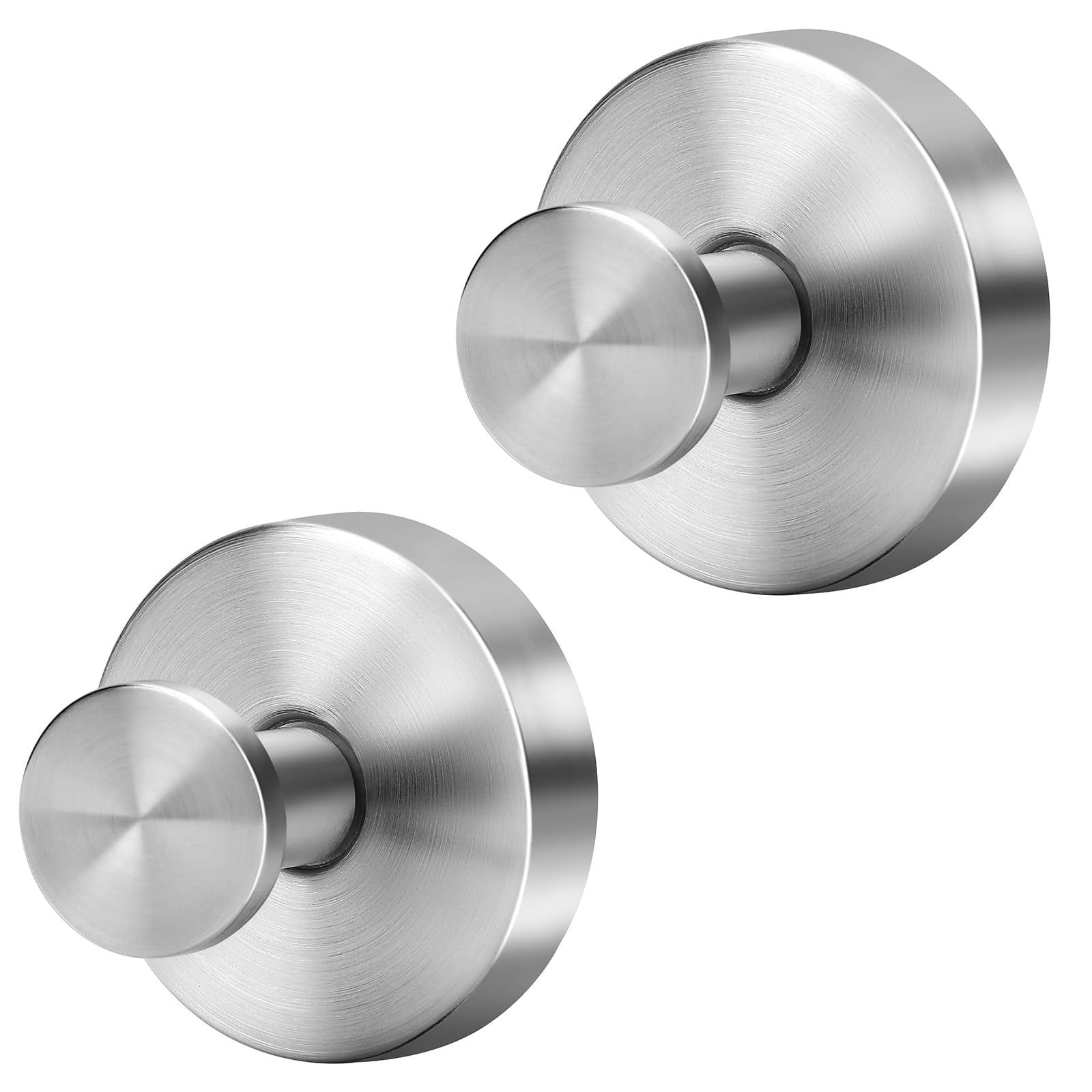 Kit 2 Ganchos de Ventosa Aço Inox Brooklin