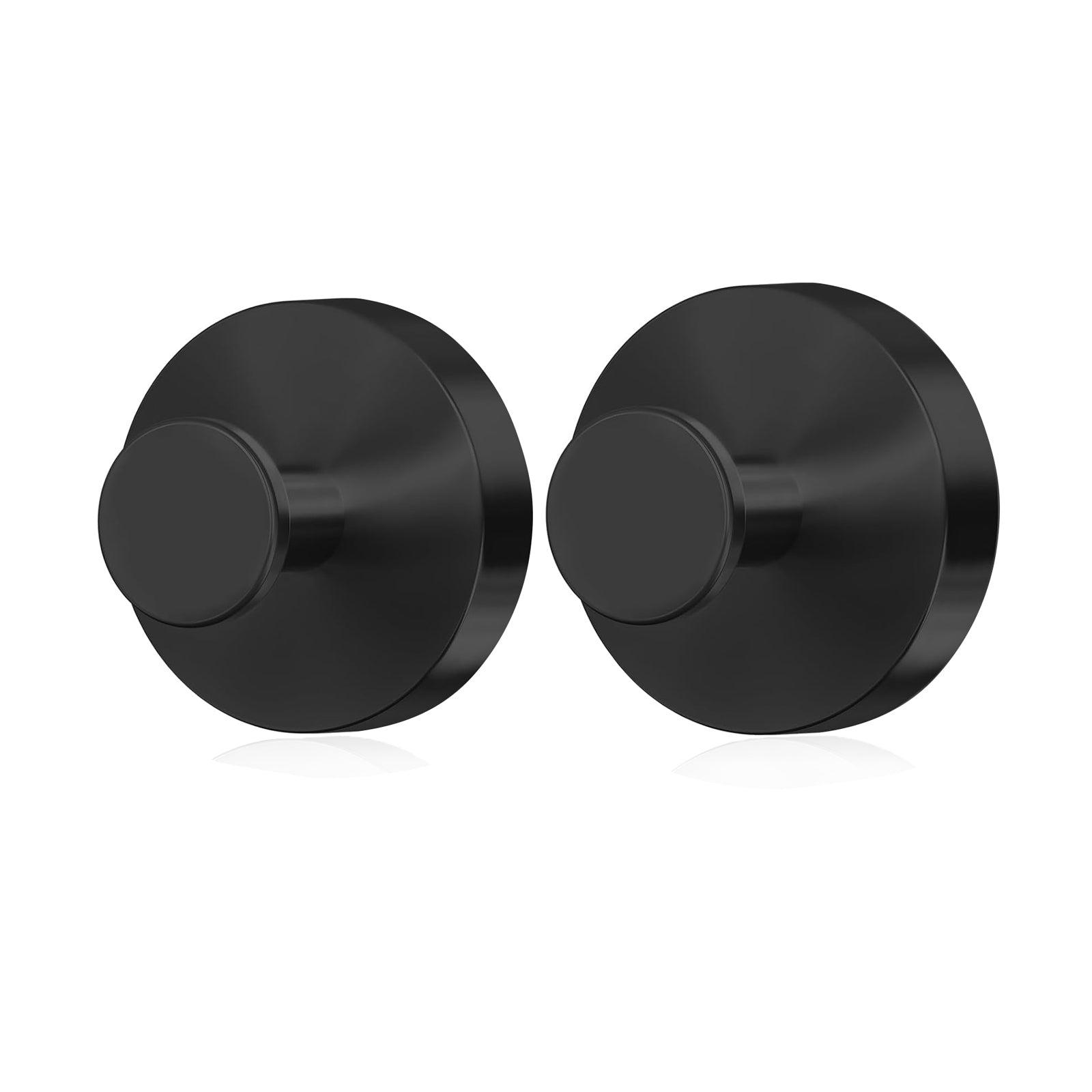 Kit 2 Ganchos de Aço Inox Oslo Preto