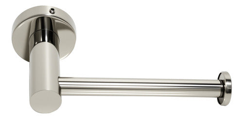 Kit Toalheiro Inox, Porta Papel Higiênico E Toalha De Rosto Prateado