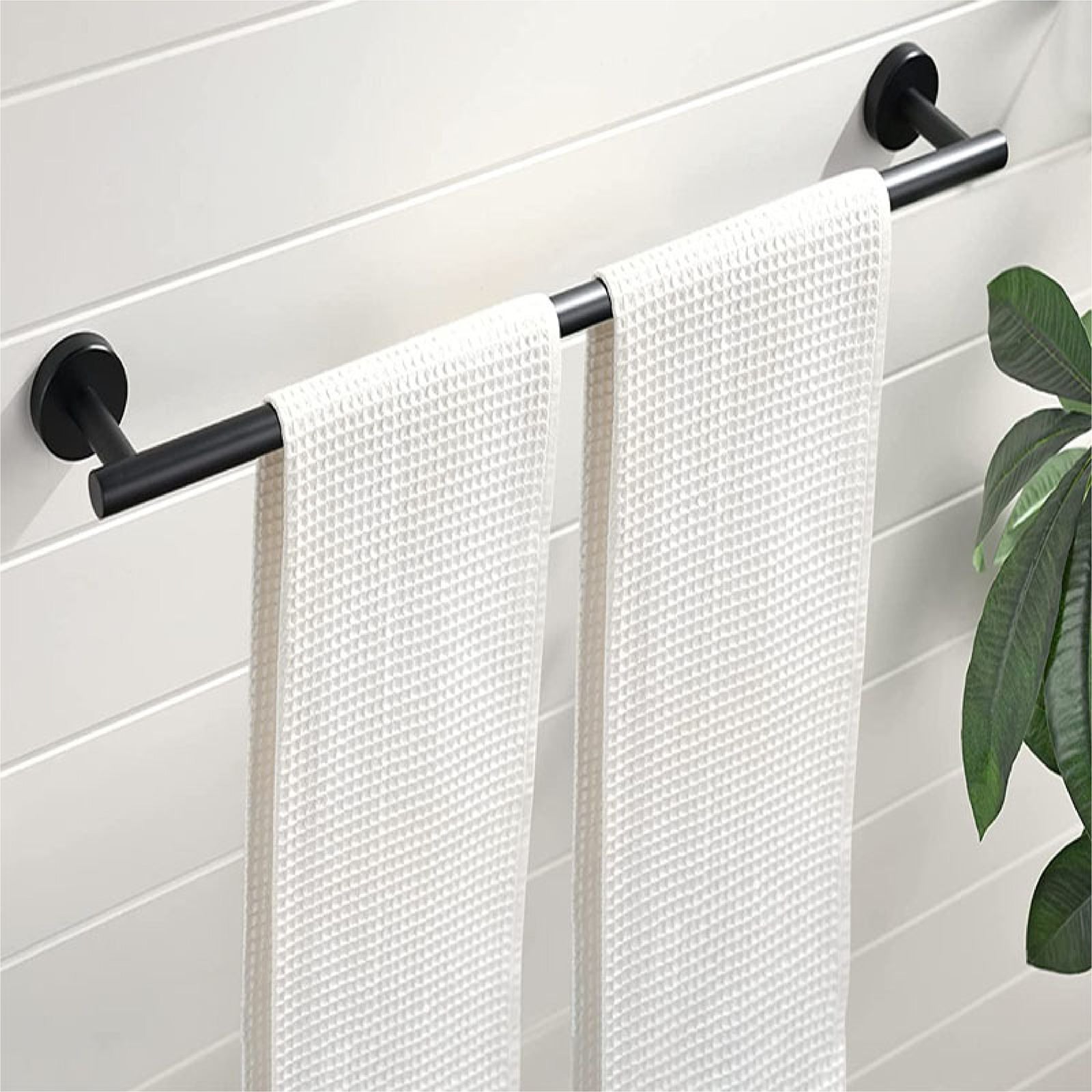 Kit 5 Acessórios para Banheiro Aço Inox Fosco Algarve Preto