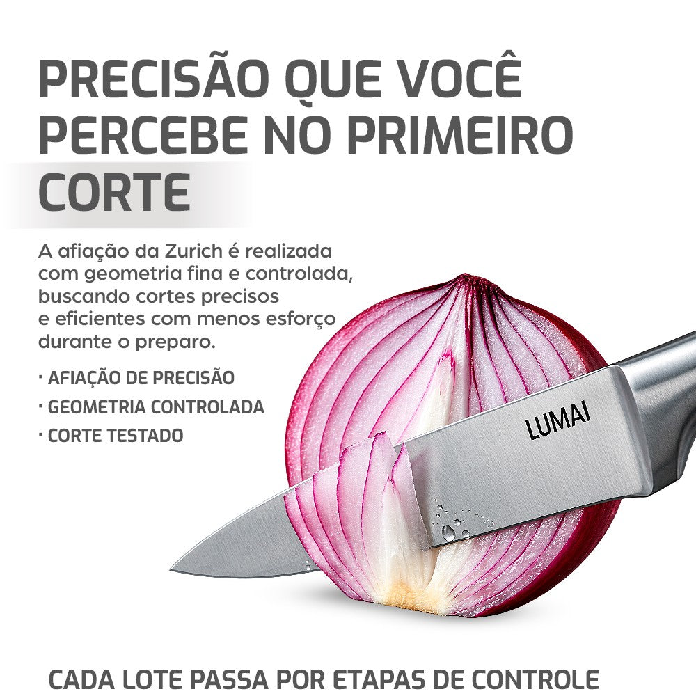 Conjunto de Facas Zurique (Zurich) LUMAI