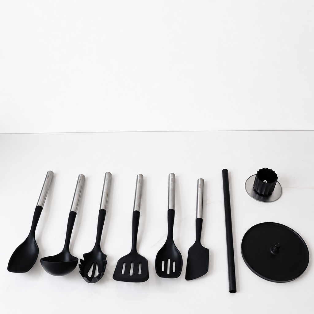 Kit 6 Utensílios de Silicone Copenhague