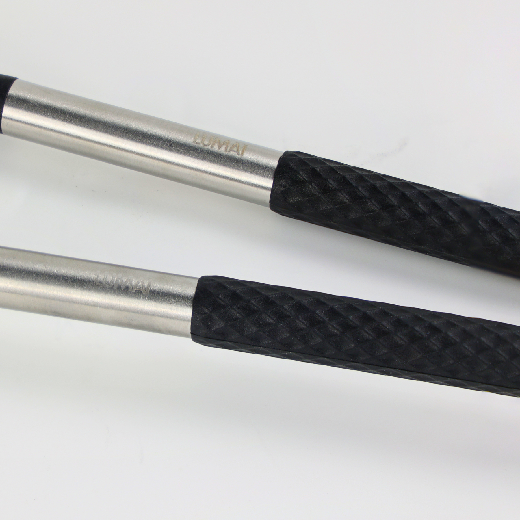 Kit de 8 Utensílios de Cozinha de Inox e Silicone Berlim Preto