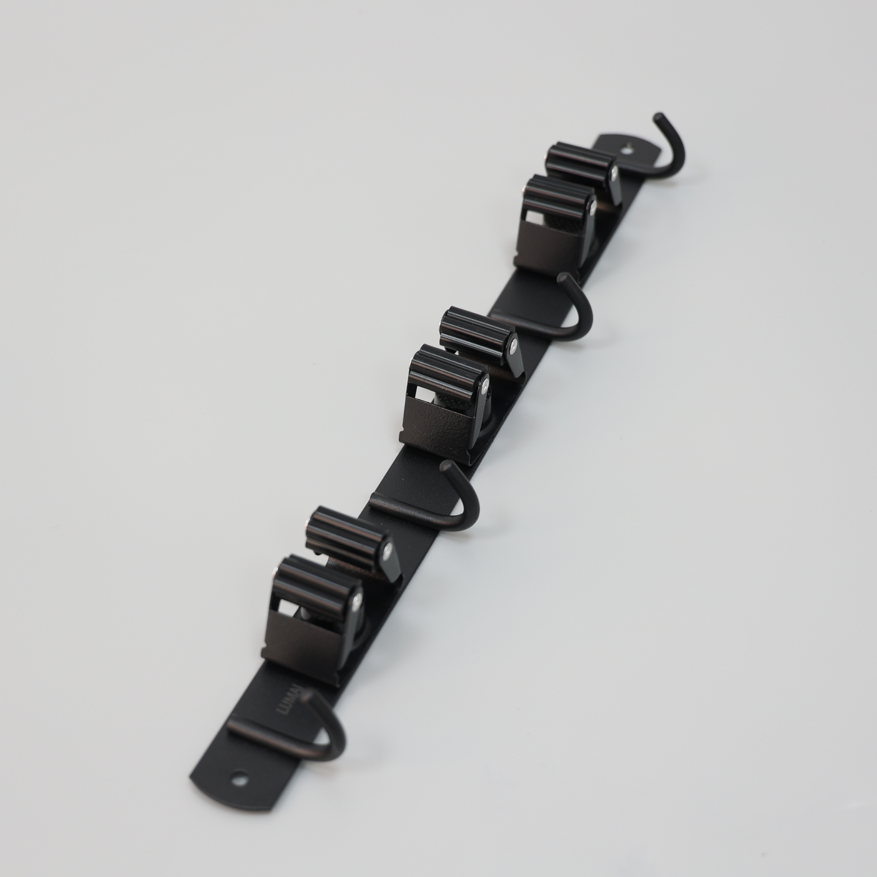 Suporte De Vassoura De Inox Porta Vassoureiro Madri Preto
