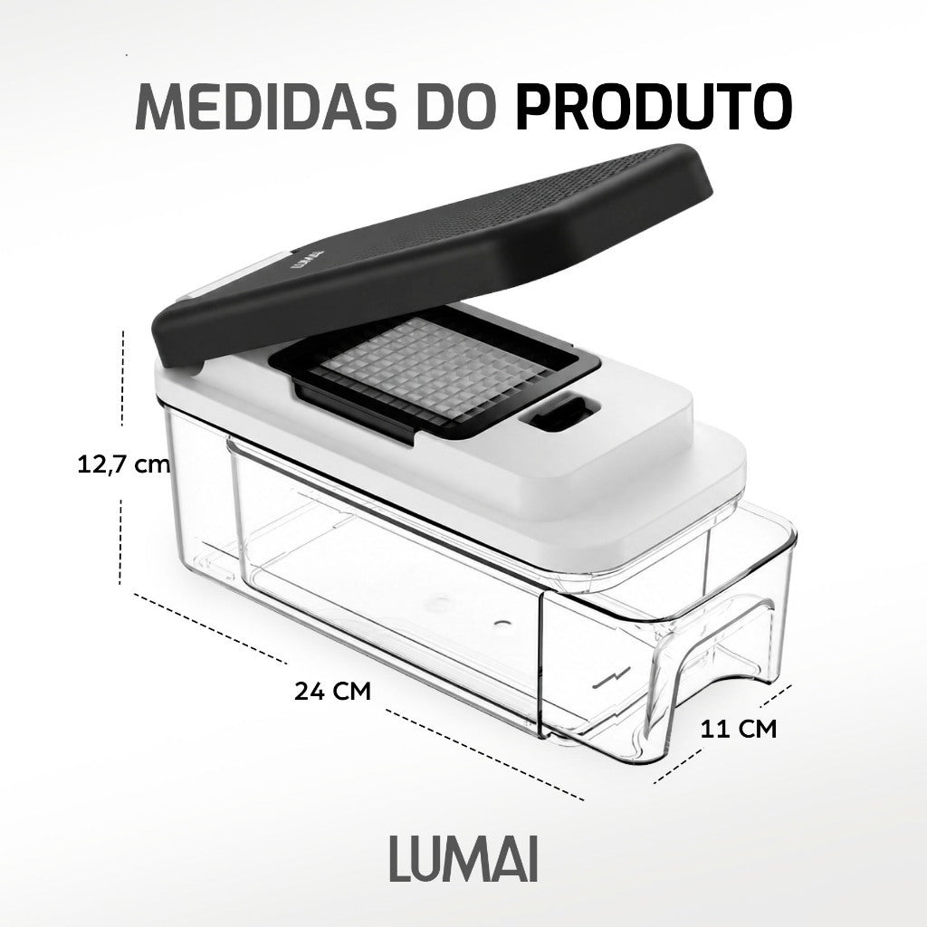 Cortador Multifuncional de Legumes 7 em 1 Bolonha