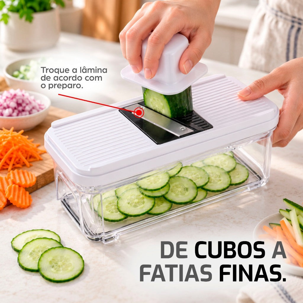 Cortador Multifuncional de Legumes 7 em 1 Bolonha