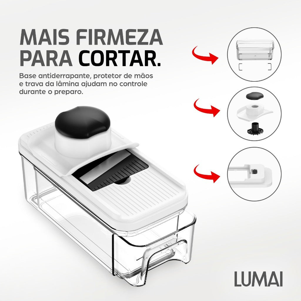 Cortador Multifuncional de Legumes 7 em 1 Bolonha