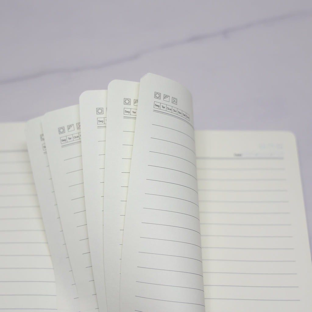 Refil de Caderno Pautado 150 folhas Cartagena