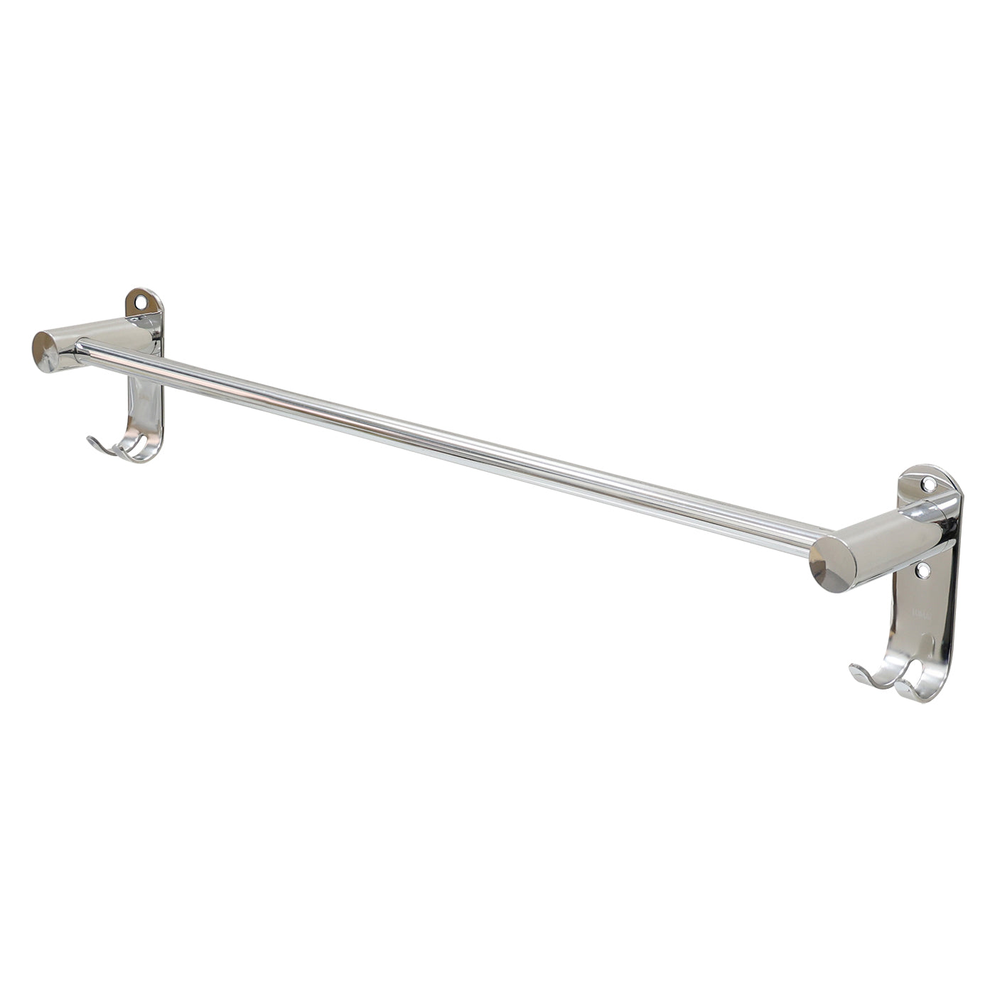 Toalheiro de Inox Polido com Ganchos Amalfi