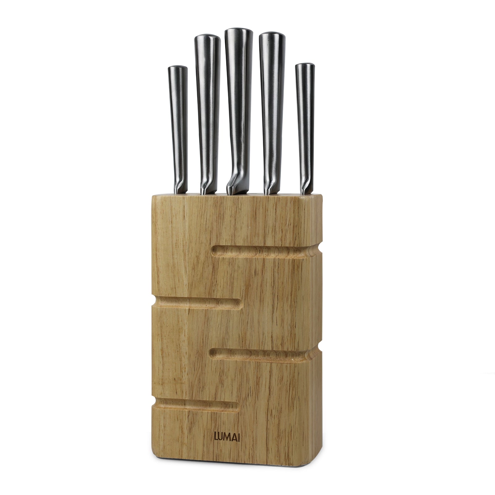 Suporte de Facas Cepo de Madeira Berna