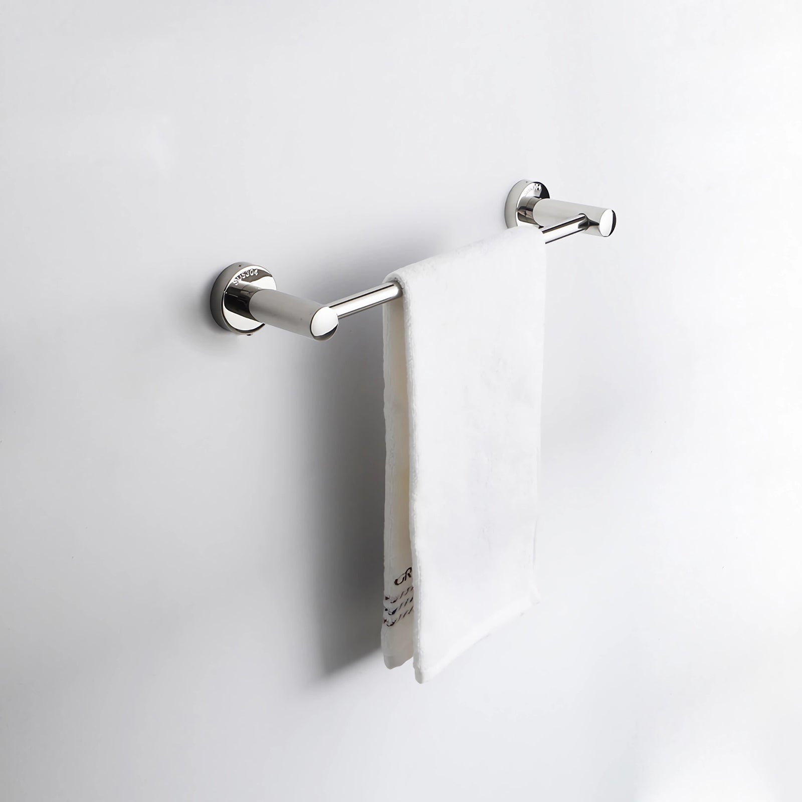 Suporte Para Toalha de Rosto de Aço Inox Polido Ravello