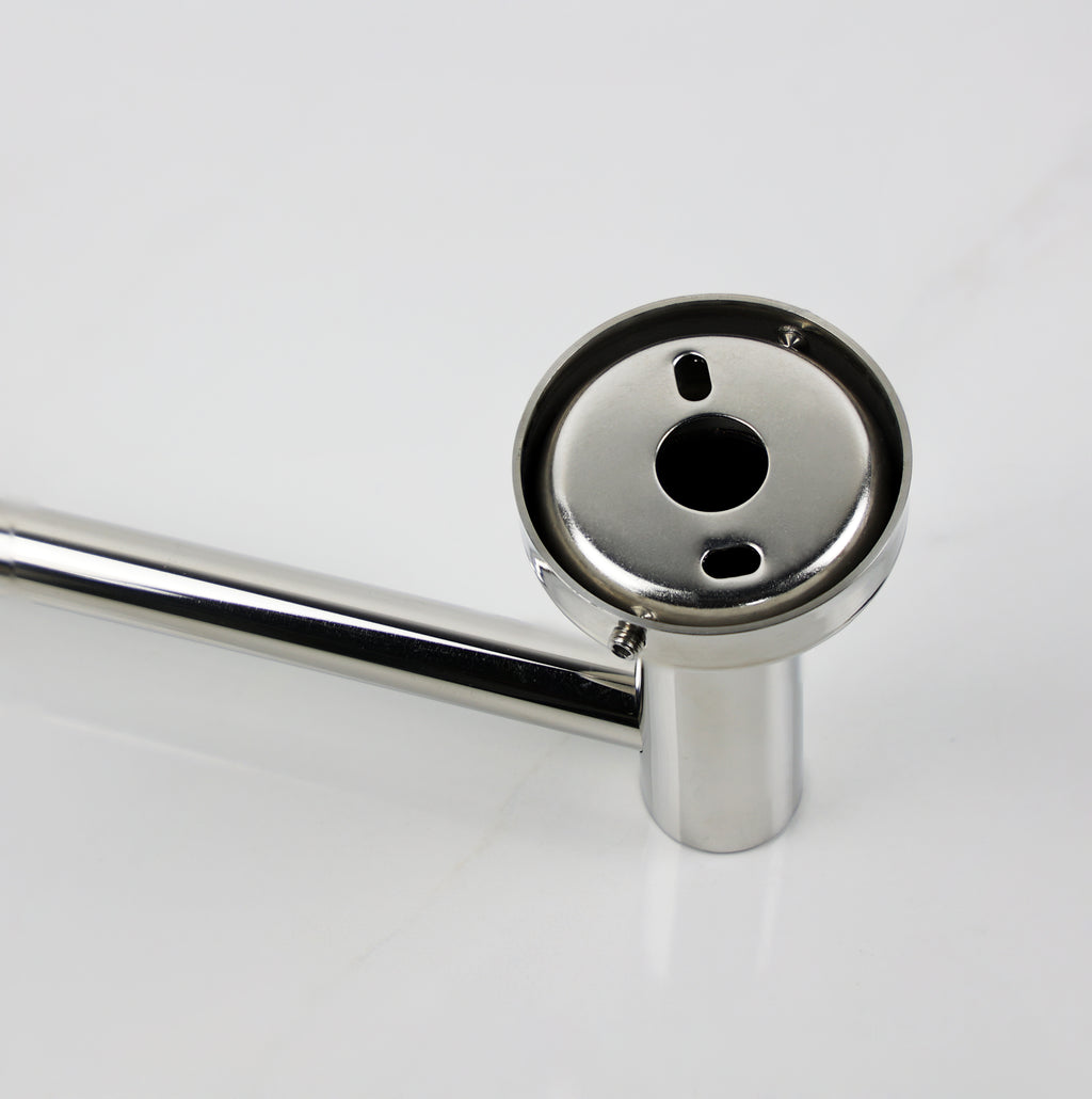 Suporte Para Toalha de Rosto de Aço Inox Polido Ravello