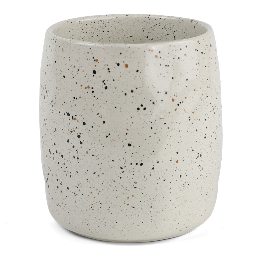 Vaso De Cerâmica Stoneware Multiuso Lima Bege