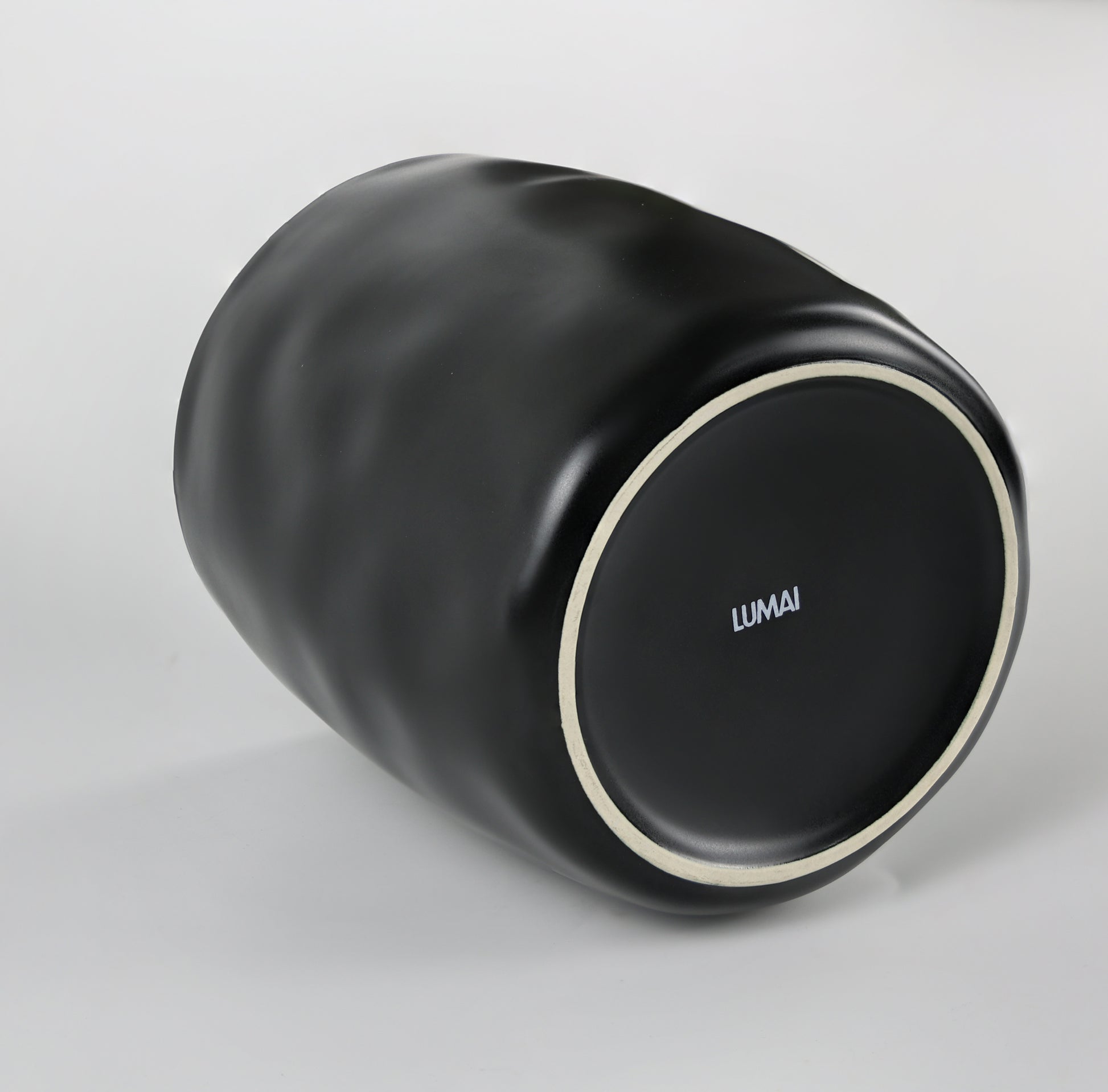 Vaso De Cerâmica Stoneware Multiuso Lima Preto