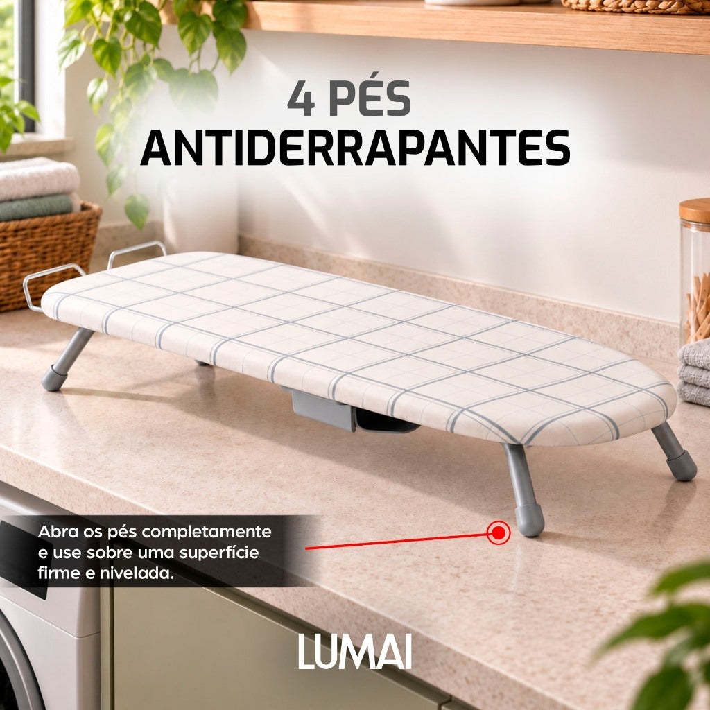 Tábua de Passar Roupa Dobrável de Mesa Oxford
