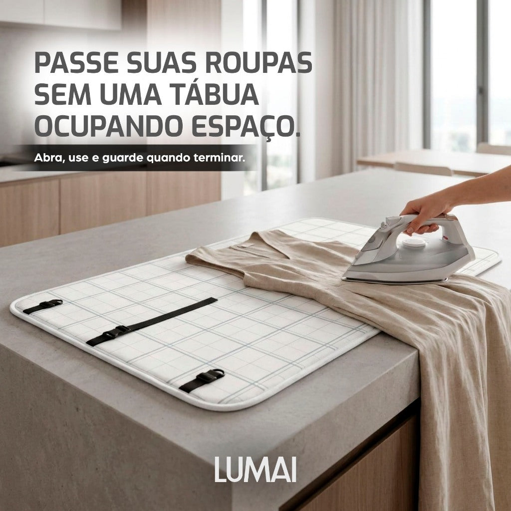 Tábua de Passar Roupa Dobrável de Mesa Acolchoada Brighton