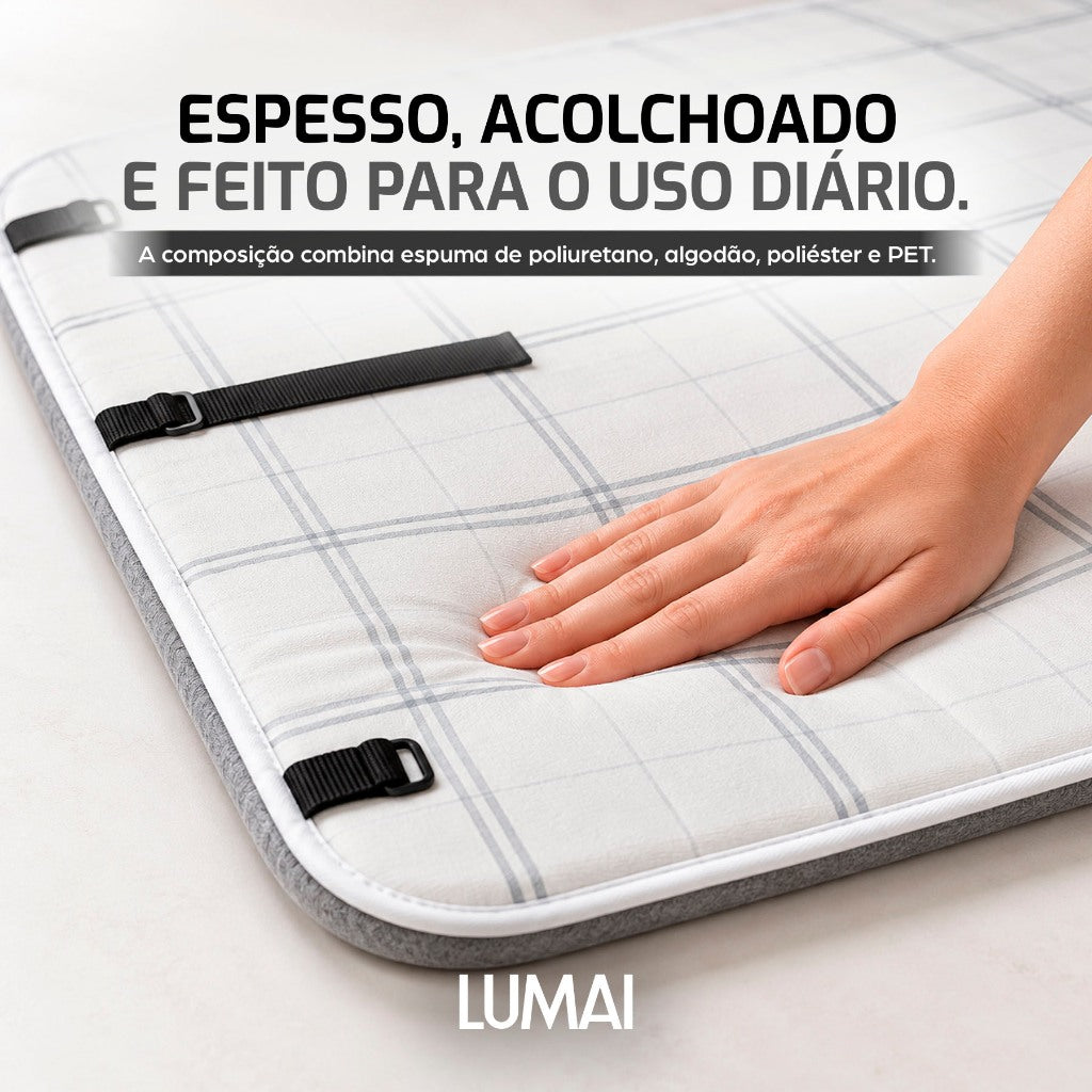 Tábua de Passar Roupa Dobrável de Mesa Acolchoada Brighton