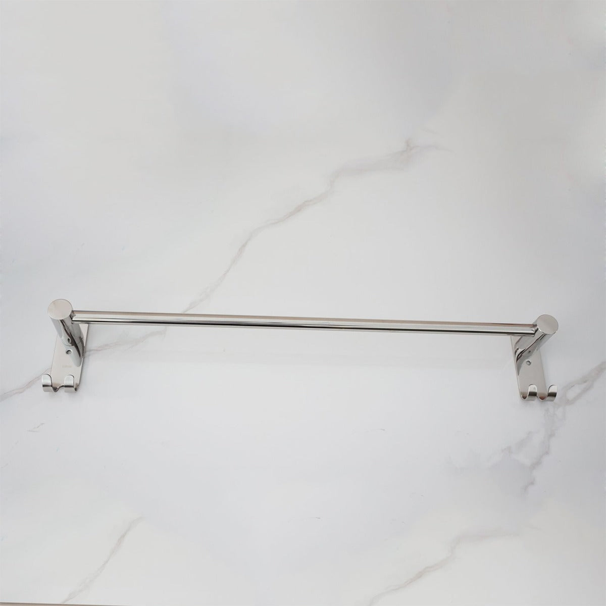 Toalheiro de Inox Polido com Ganchos Amalfi
