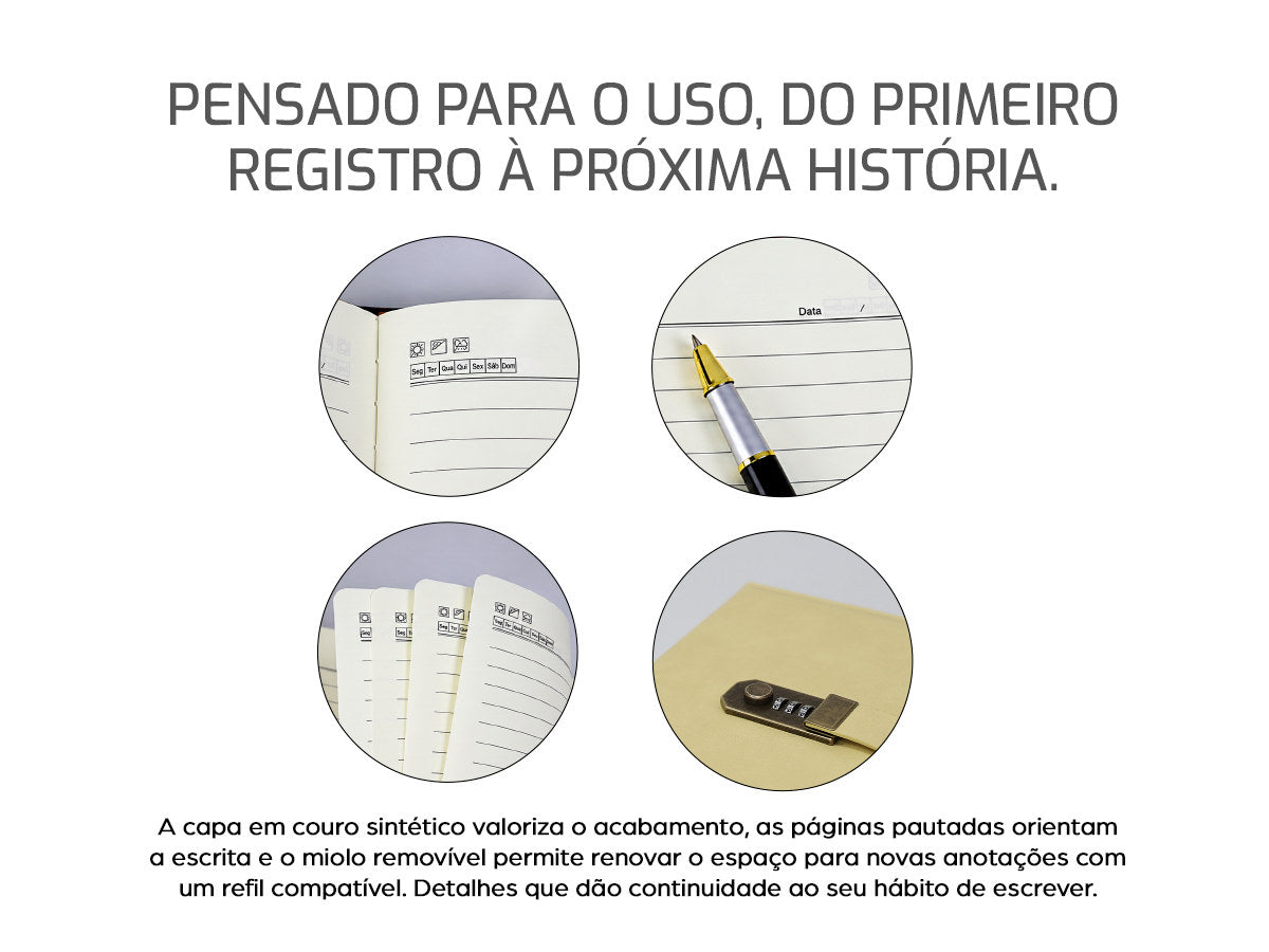Caderno Cartagena Amarelo - descrição 2 (celular)