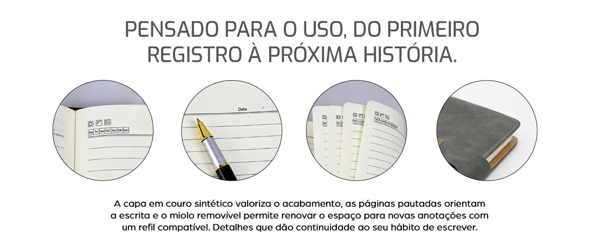Caderno Cartagena Chumbo - descrição 2