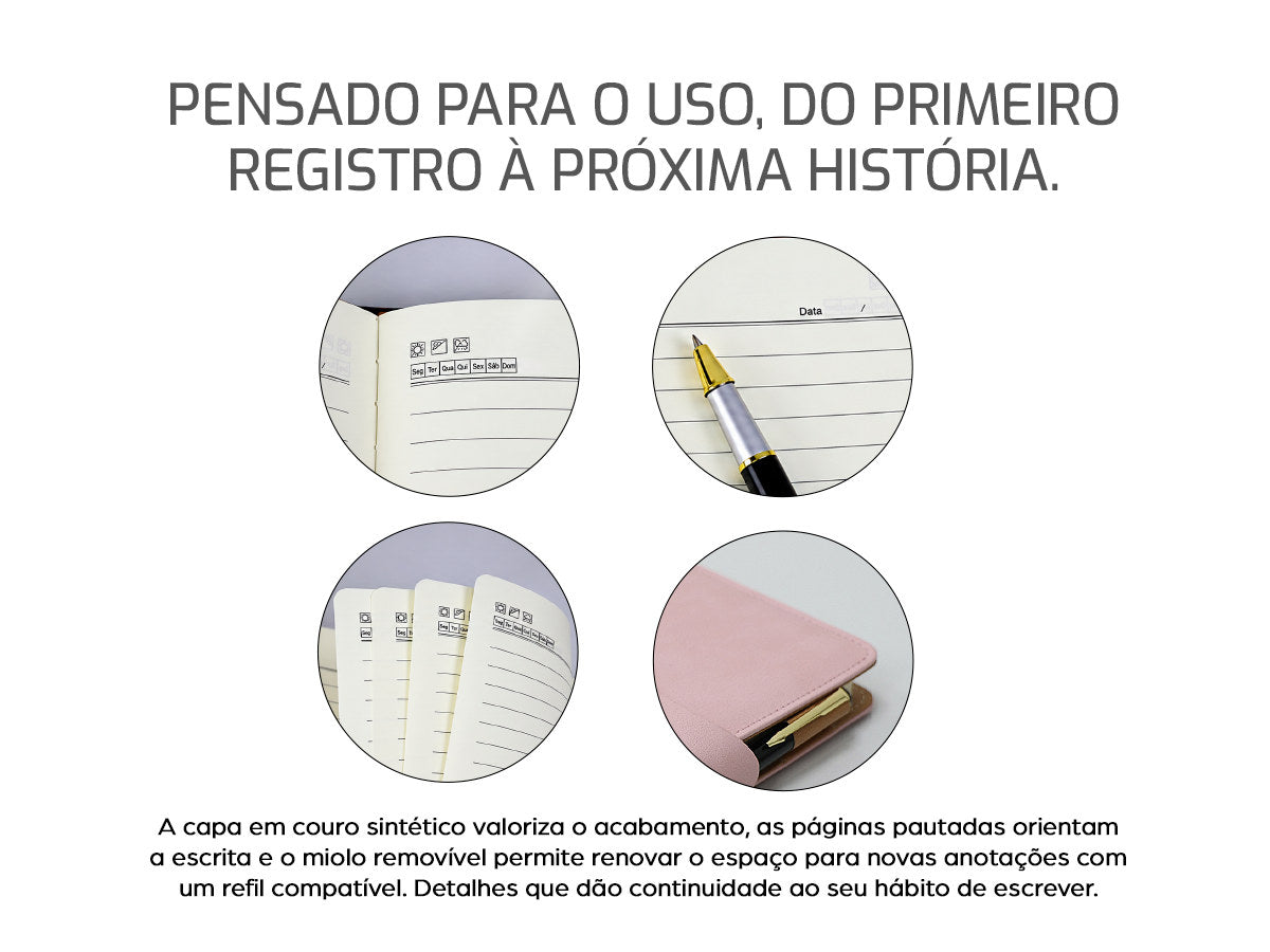 Caderno Cartagena Rosa - descrição 2 (celular)
