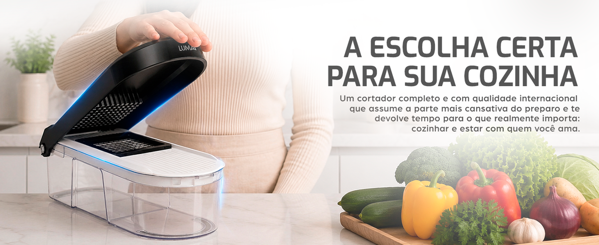 Cortador Tóquio LUMAI: a escolha certa para sua cozinha (computador)