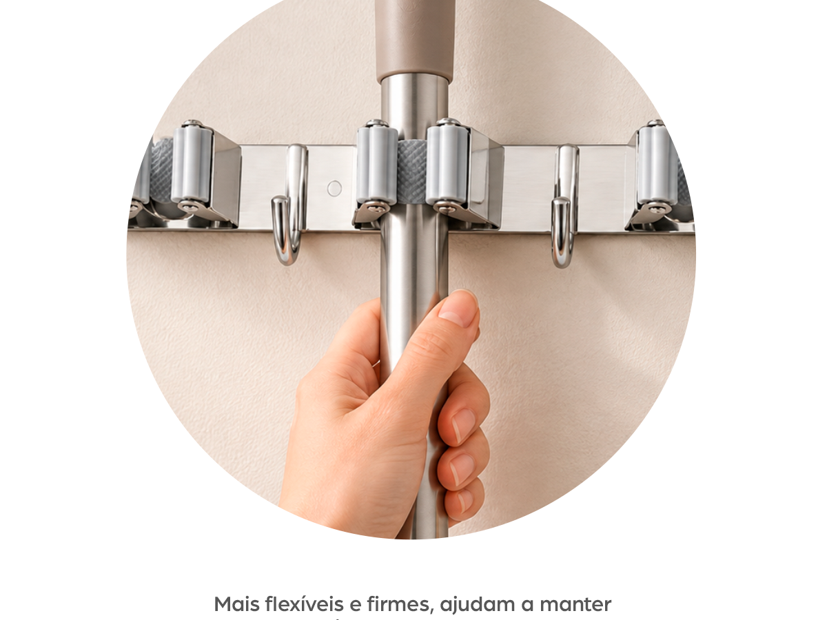 Encaixes de silicone que seguram com firmeza (celular)