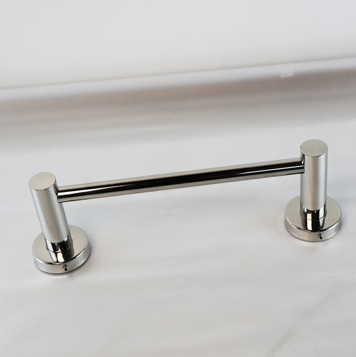 Suporte de toalha de rosto em aço inox polido