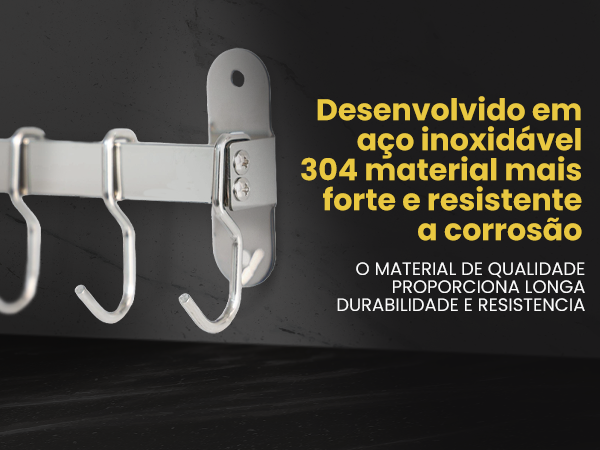 Ganchos do suporte Frankfurt desenvolvido em aço inoxidável 304 resistente à corrosão com longa durabilidade